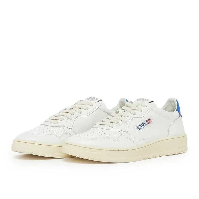 Giày Autry Medalist Low Leather 'White Azure' AULM-LL46 — ảnh 2