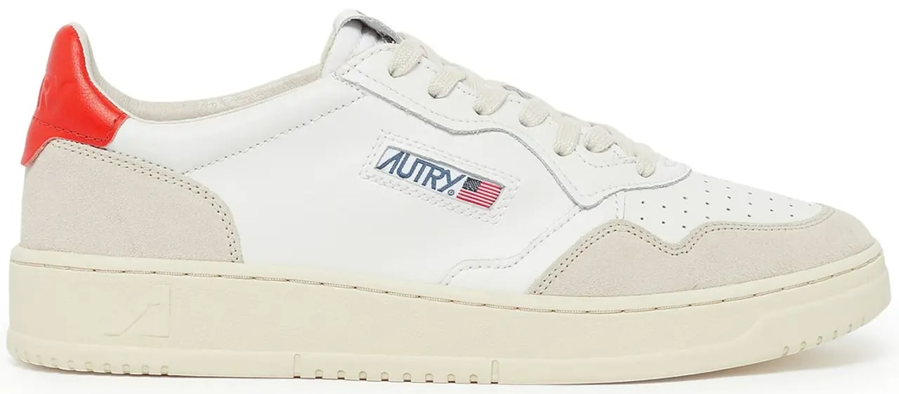Giày Autry Medalist Low 'White Orange' AULM-LS45 — kich-thuoc: 42