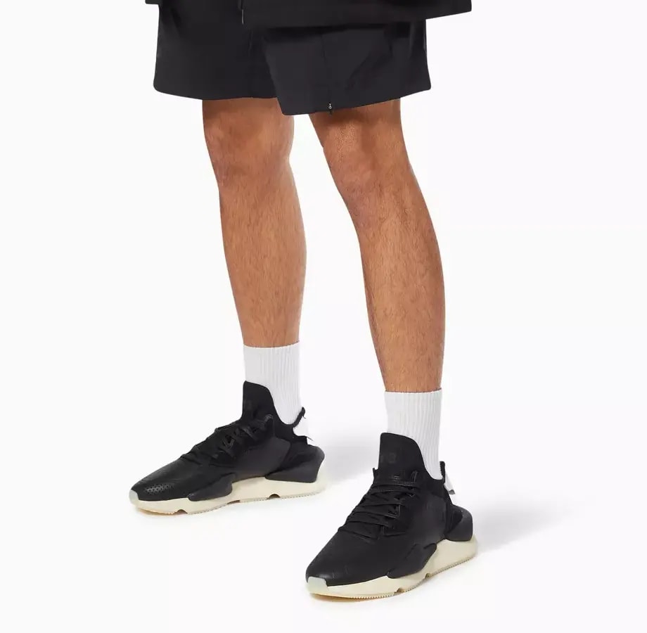 Giày Adidas Y-3 Kaiwa 'Black White' GX1053 — ảnh 5