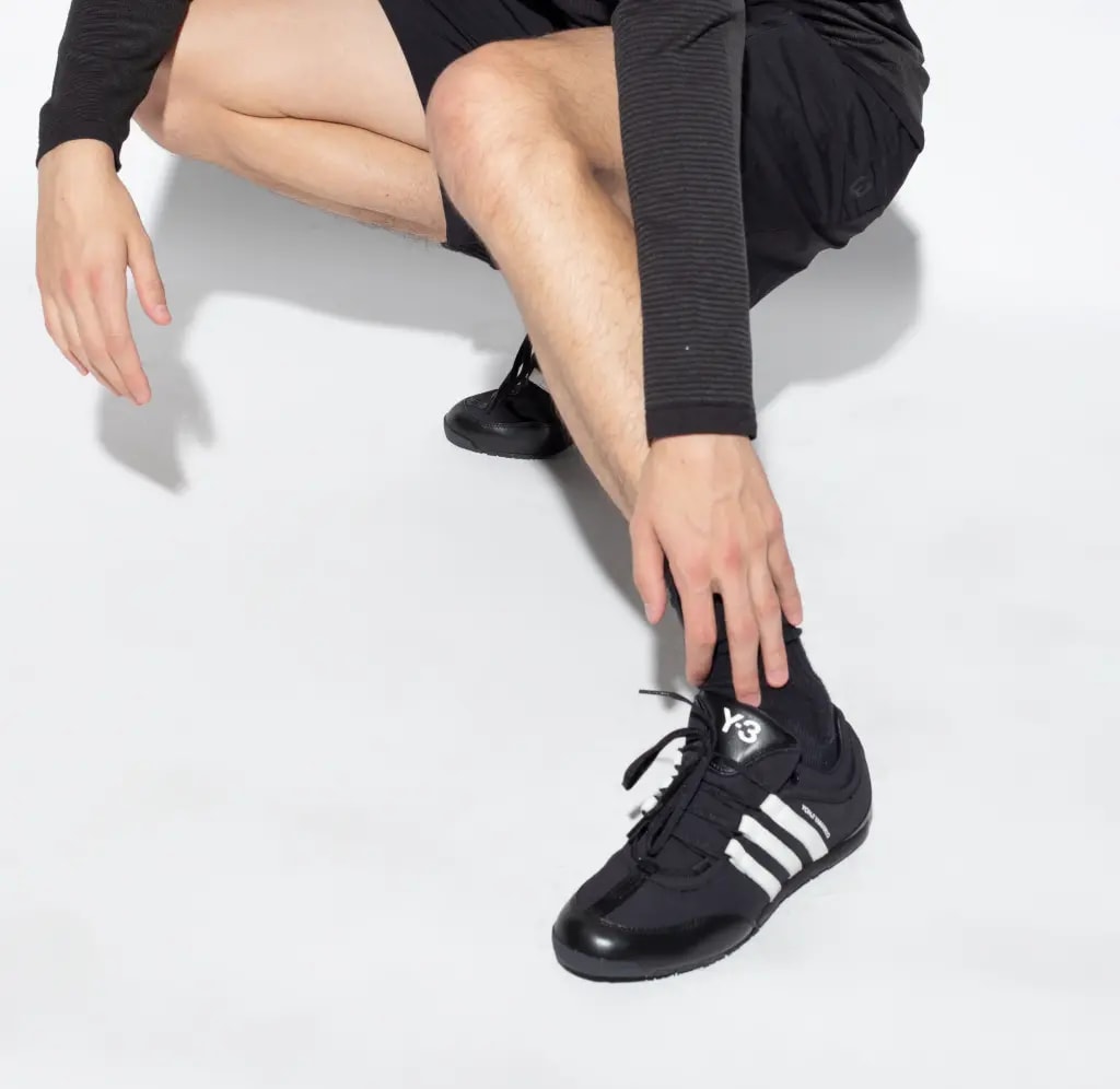 Giày Adidas Y-3 Boxing 'Black White' GZ9170 — ảnh 2