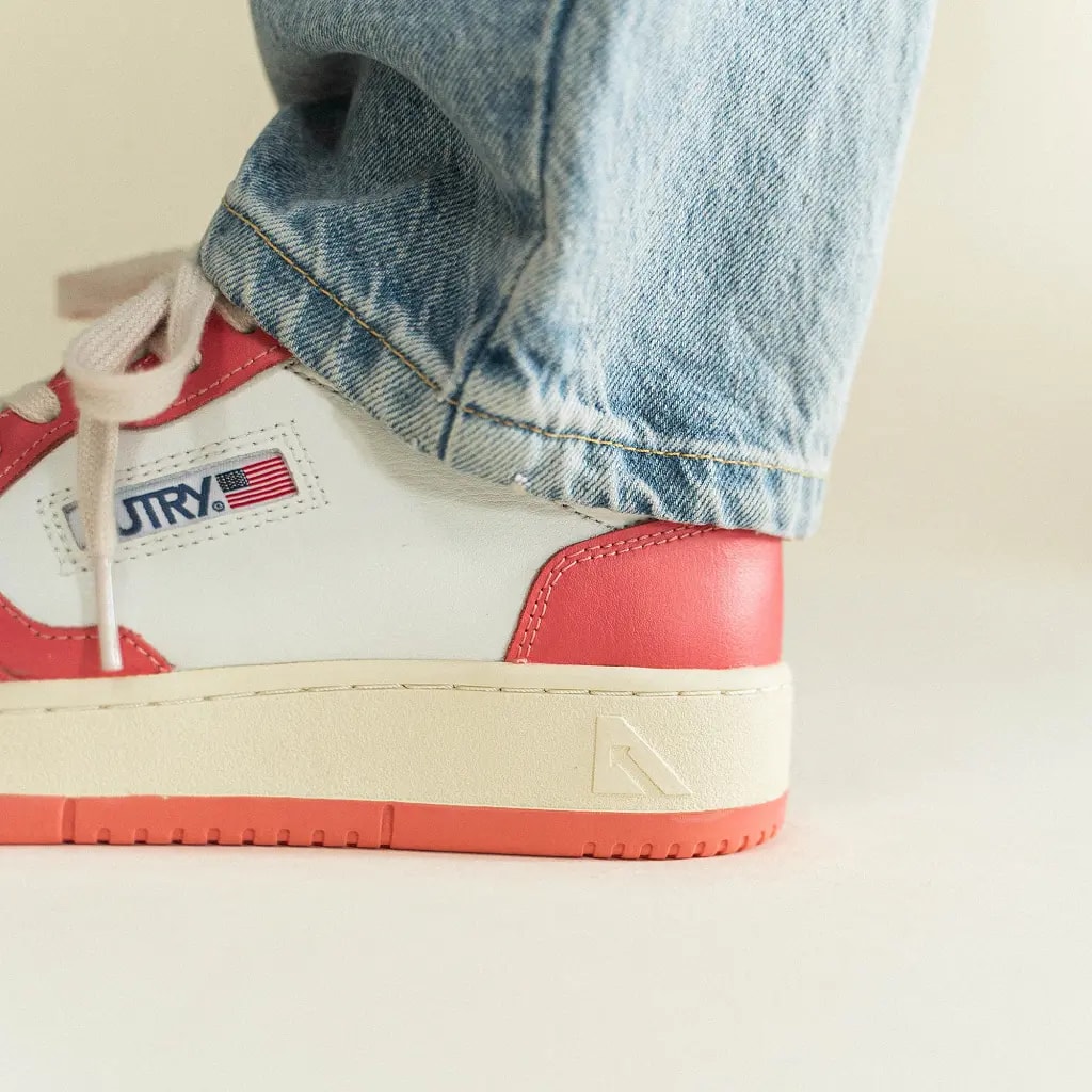 Giày Autry Medalist Low Leather 'White Lobster' AULW-WB22 — ảnh 3