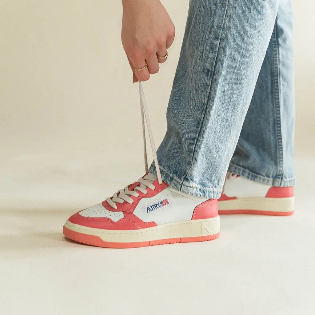Giày Autry Medalist Low Leather 'White Lobster' AULW-WB22 — ảnh 2