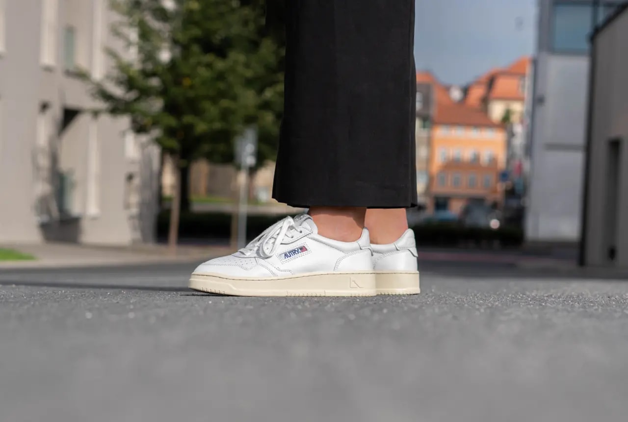 Giày Autry Medalist Low Leather 'White' AULM-LL15 — ảnh 3