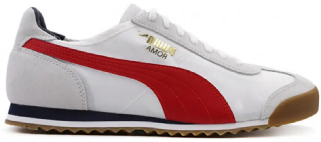 Giày Puma Roma Nylon 'White Red' 362408-14 — kich-thuoc: 37.5