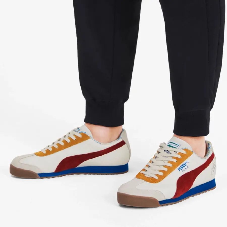 Giày Puma Tyakasha Roma 'White Crimson Yellow' 370126-01 — ảnh 2