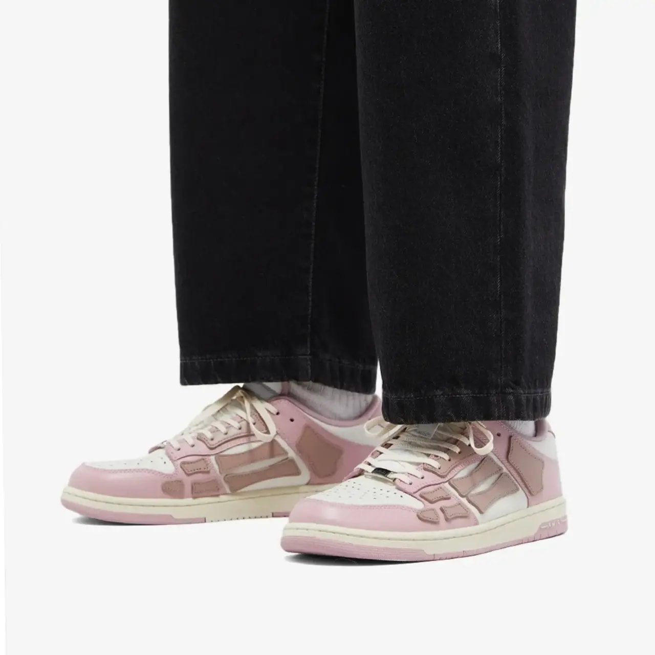 Giày Amiri Skel Top Low 'Baby Pink' SS23MFS005-888 — ảnh 2