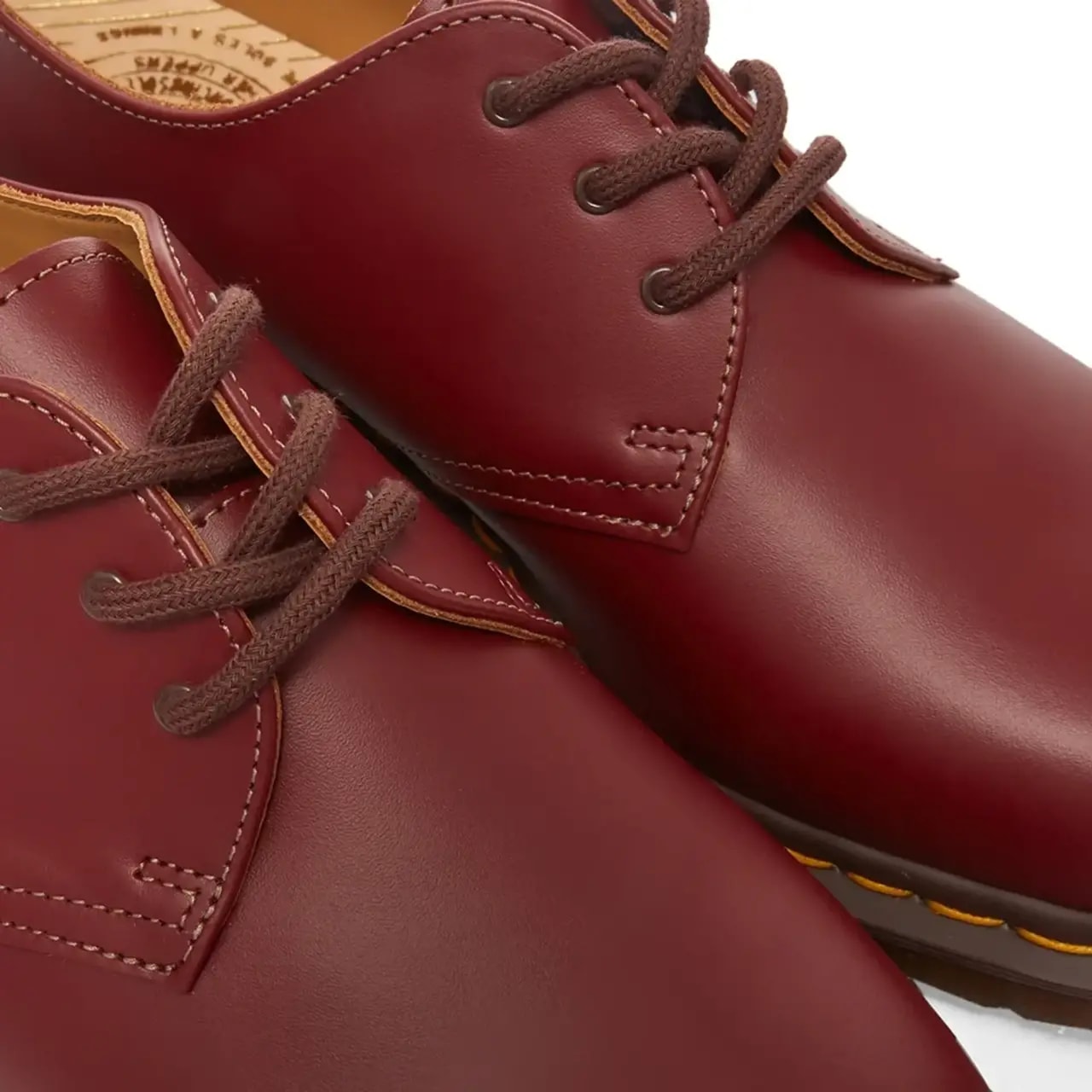 Giày Dr.Martens Vintage 1461 Quilon Leather Oxford 'Wine' 12877601 — ảnh 4