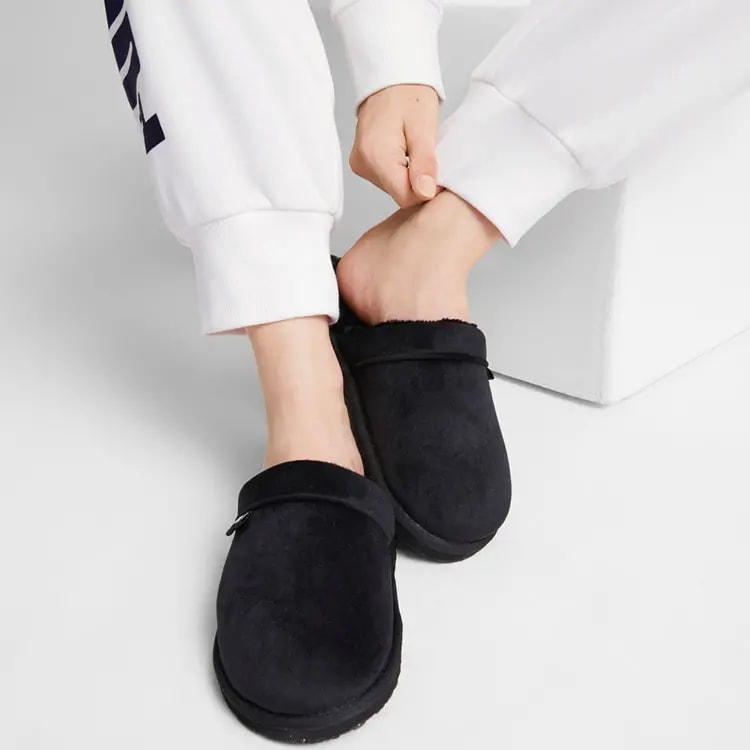 Dép Puma Fluff Mule BX 'Black' 387025-01 — ảnh 4