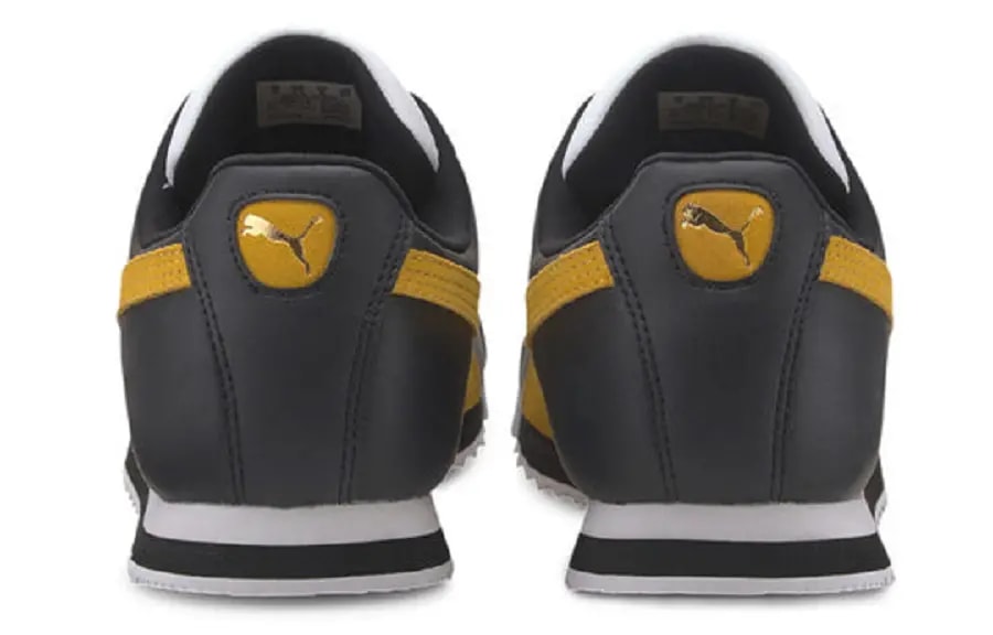 Giày Puma Roma Classic Running 'Black Yellow' 371615-01 — ảnh 4
