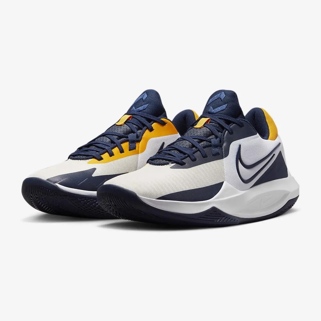 Giày Nike Precision 6 'White Midnight Navy' DD9535-101 — ảnh 3