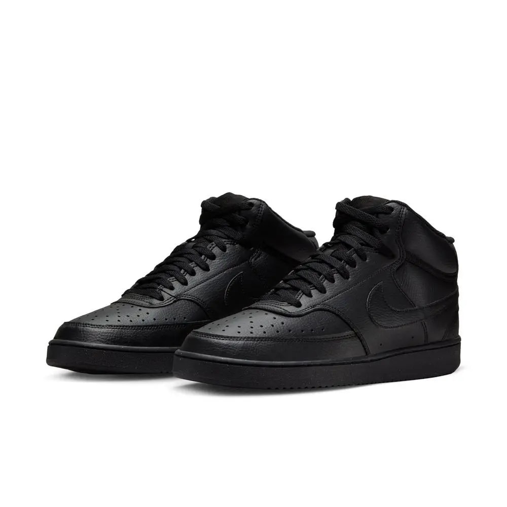 Giày Nike Court Vision Mid Next Nature 'Triple Black' DN3577-003 — ảnh 3