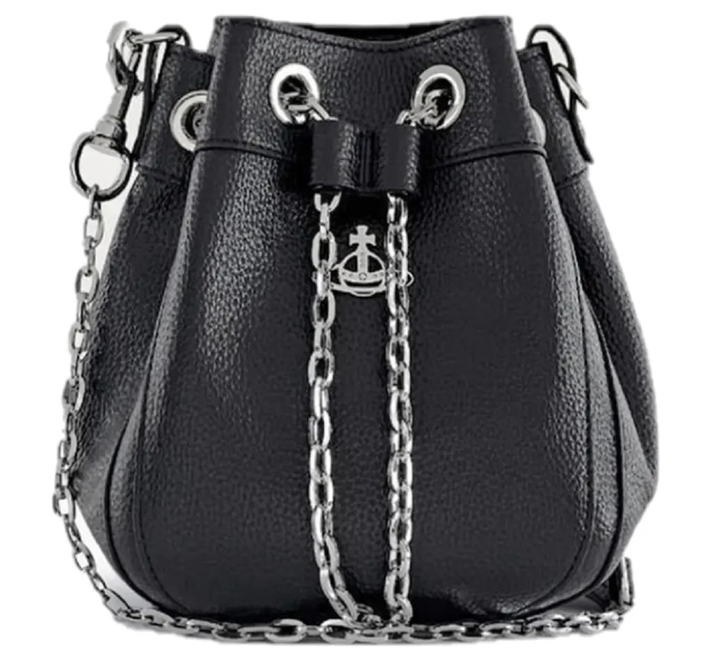 Túi Vivienne Westwood Chrissy 'Black' 43020016S000DN403