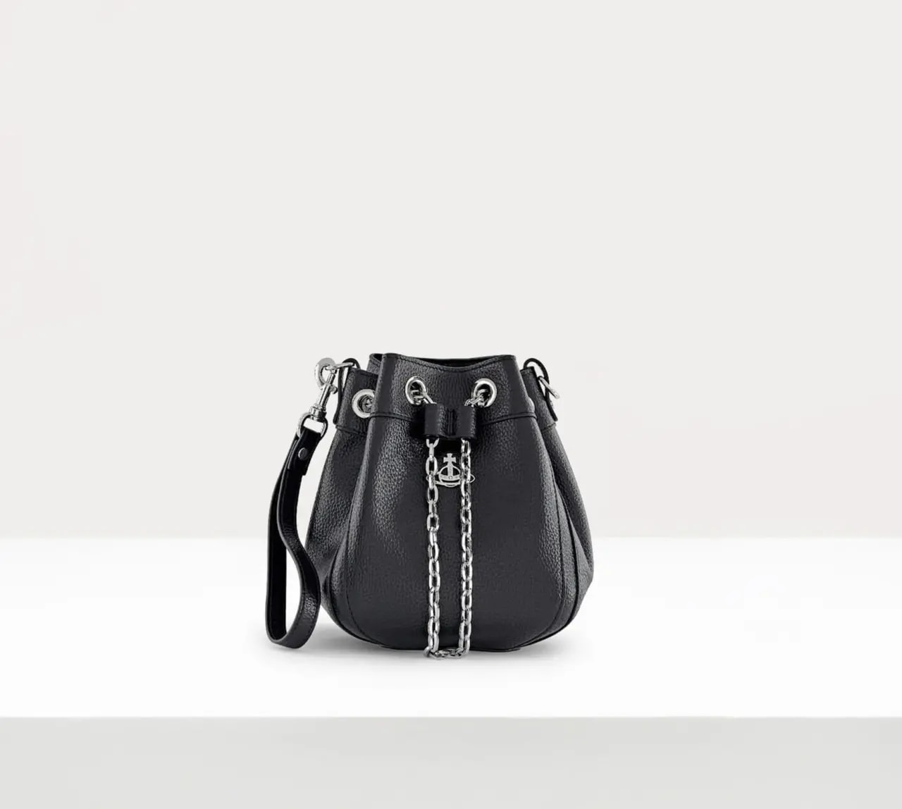 Túi Vivienne Westwood Chrissy 'Black' 43020016S000DN403 — ảnh 4