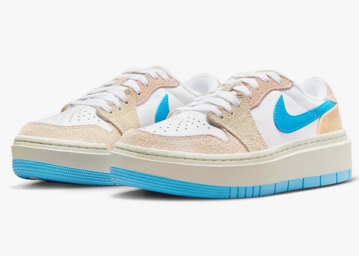 Giày Nike Air Jordan 1 Elevate Low SE 'Salt Lake City' FD1028-100 — ảnh 4