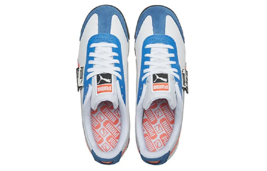 Giày Puma Roma Classic Sports 'White Blue' 371614-02 — ảnh 2