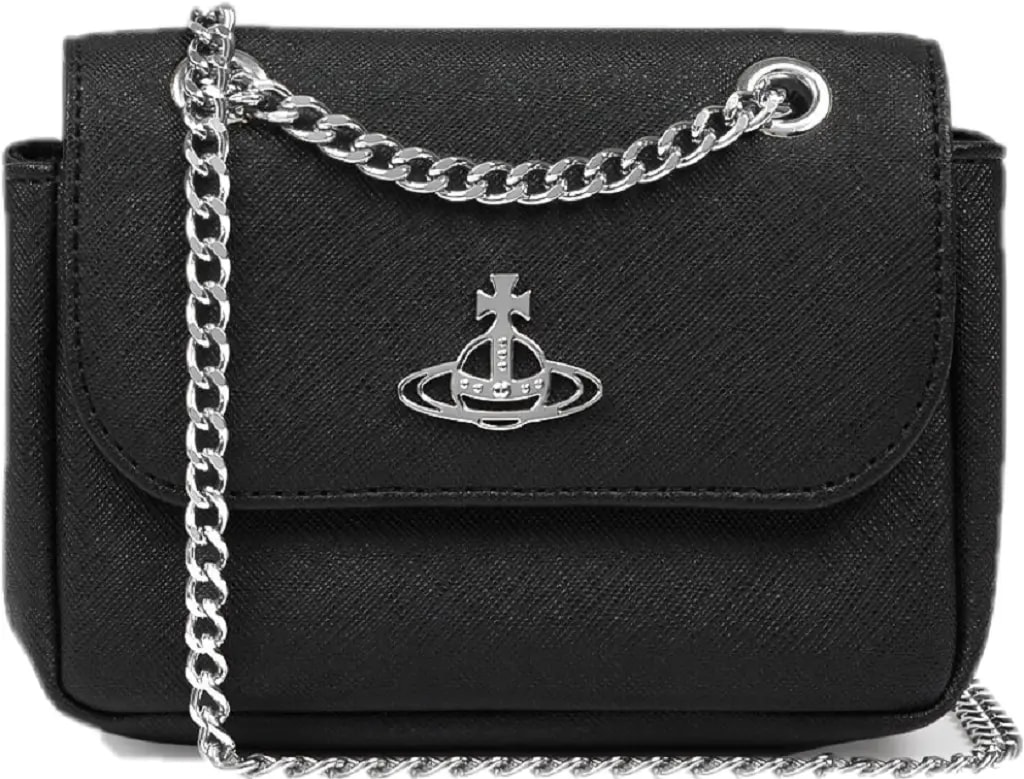 Túi Vivienne Westwood Saffiano 'Black' 52020005S000BN401