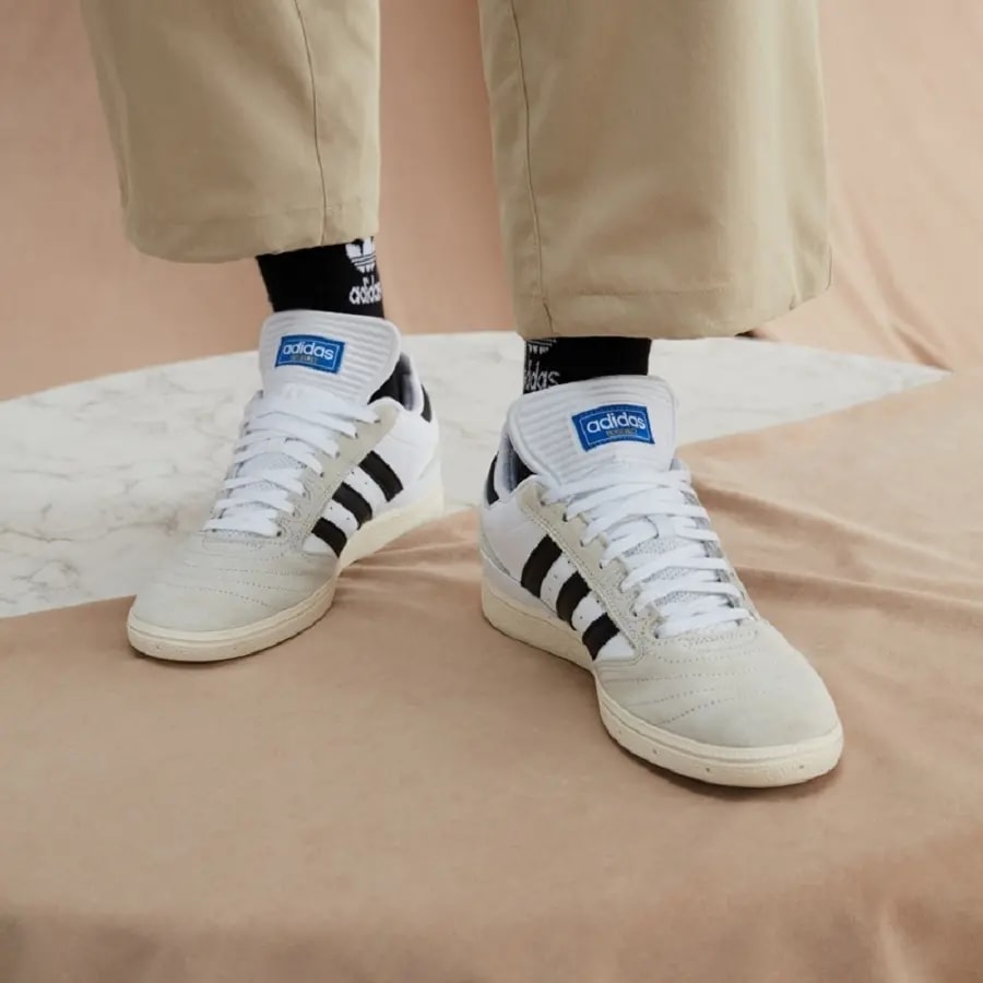 Giày Adidas Busenitz 'White Black' FV5877 — ảnh 3