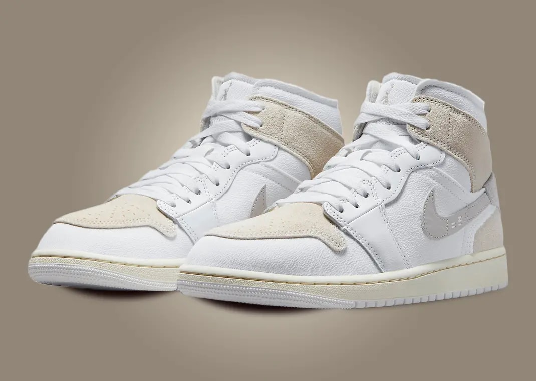 Giày Nike Air Jordan 1 Mid SE 'White Sail' FB9142-120 — ảnh 2