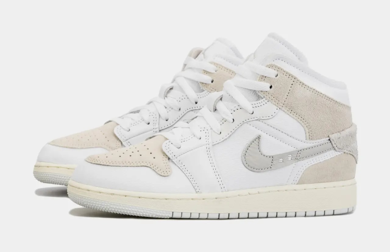 Giày Nike Air Jordan 1 Mid SE 'White Sail' FB9142-120 — ảnh 3