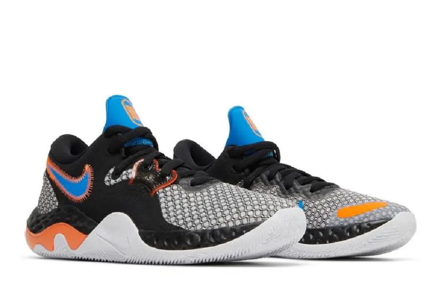 Giày Nike Renew Elevate 2 'Black Total Orange' CW3406-003 — ảnh 2