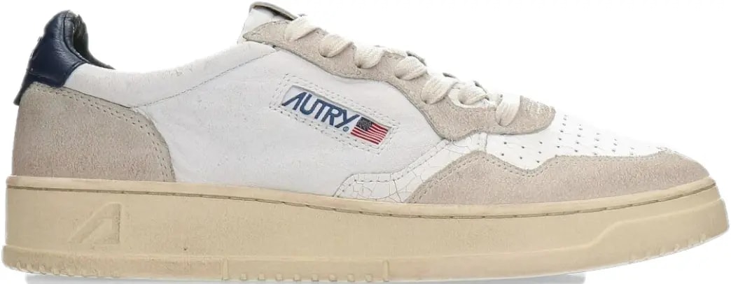 Giày Autry Medalist Low 'Crack White Blue' AULM-NC08 — kich-thuoc: 40
