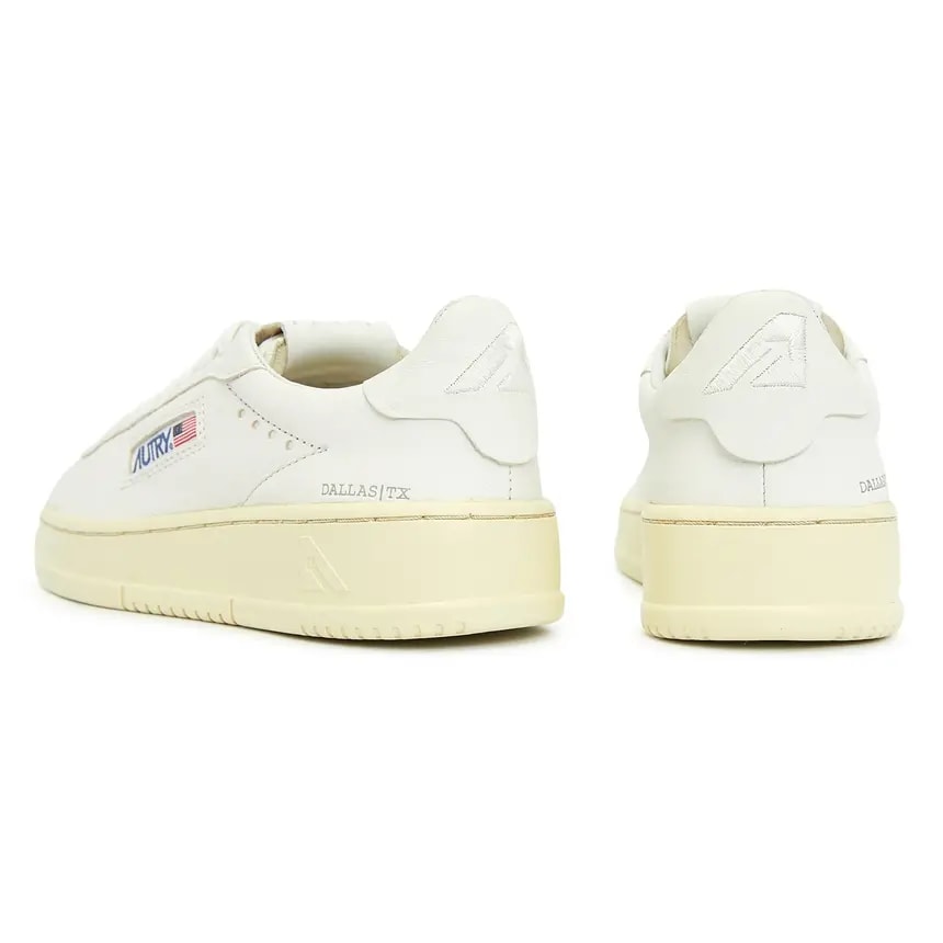 Giày Autry Dallas Low Goatskin 'White' ADLW-GG01 — ảnh 5