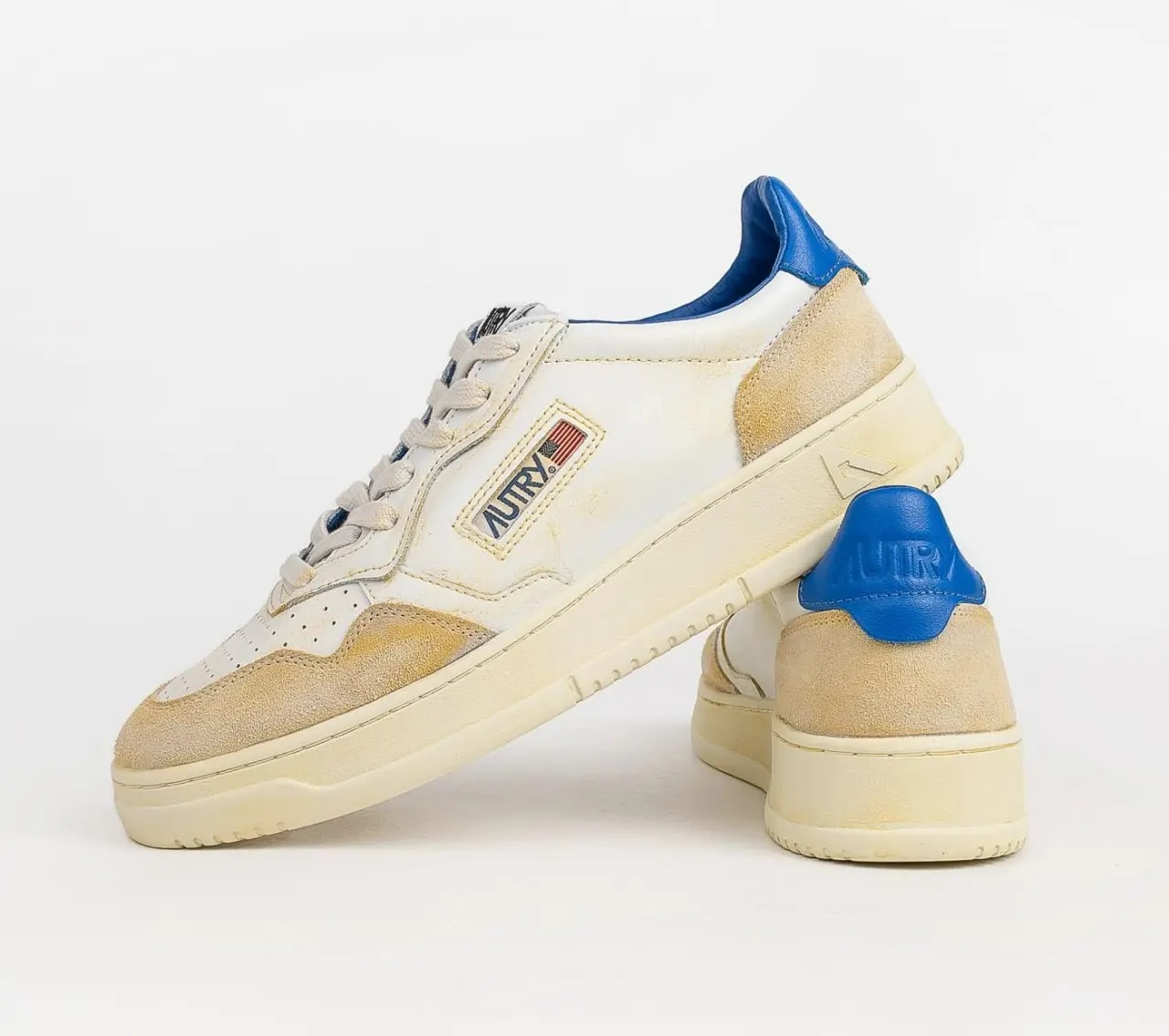 Giày Autry Super Vintage Medalist Low 'Blue White' AVLM-YL03 — ảnh 2