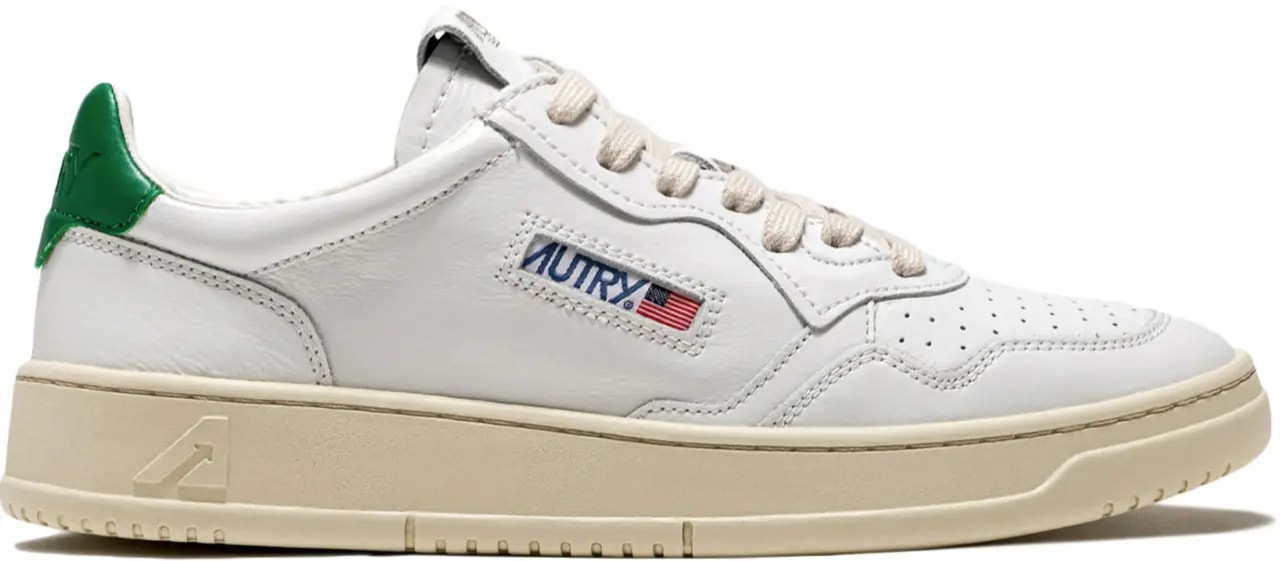 Giày Autry Medalist Low Leather 'White Green' AULM-LL20 — kich-thuoc: 39