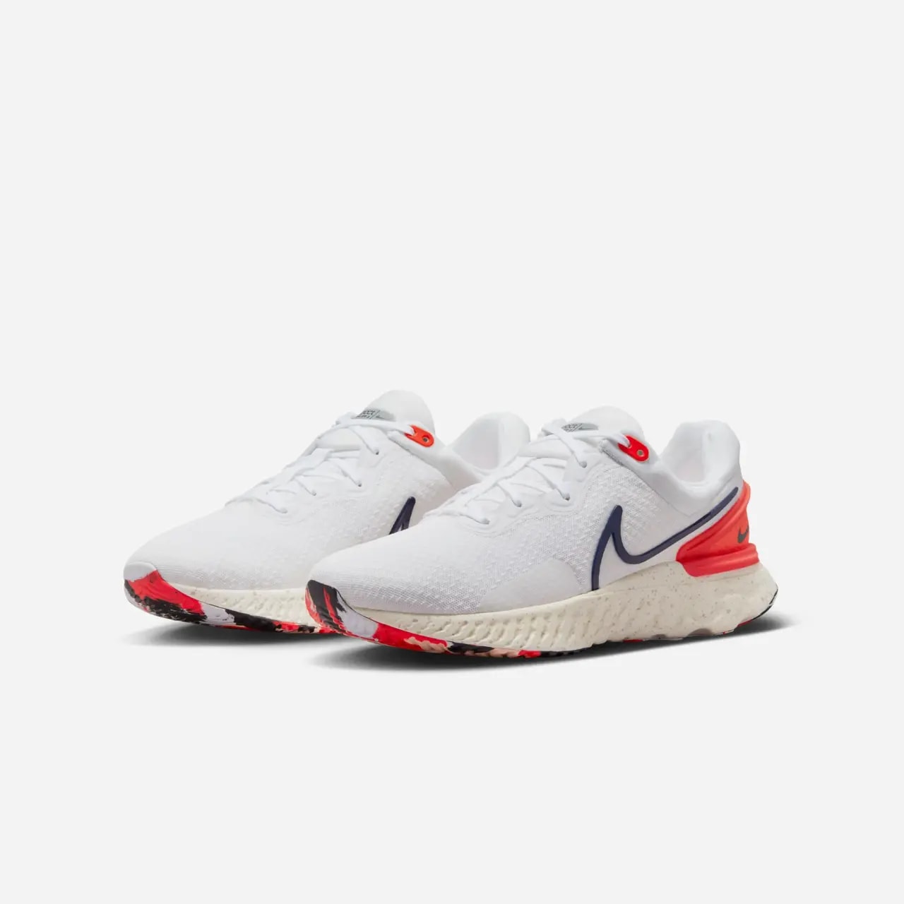 Giày Nike React Miler 3 'White Orange' DD0490-103 — ảnh 4