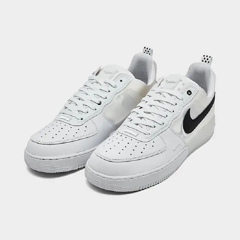 Giày Nike Air Force 1 React 'White Black' DV0808-101 — ảnh 3