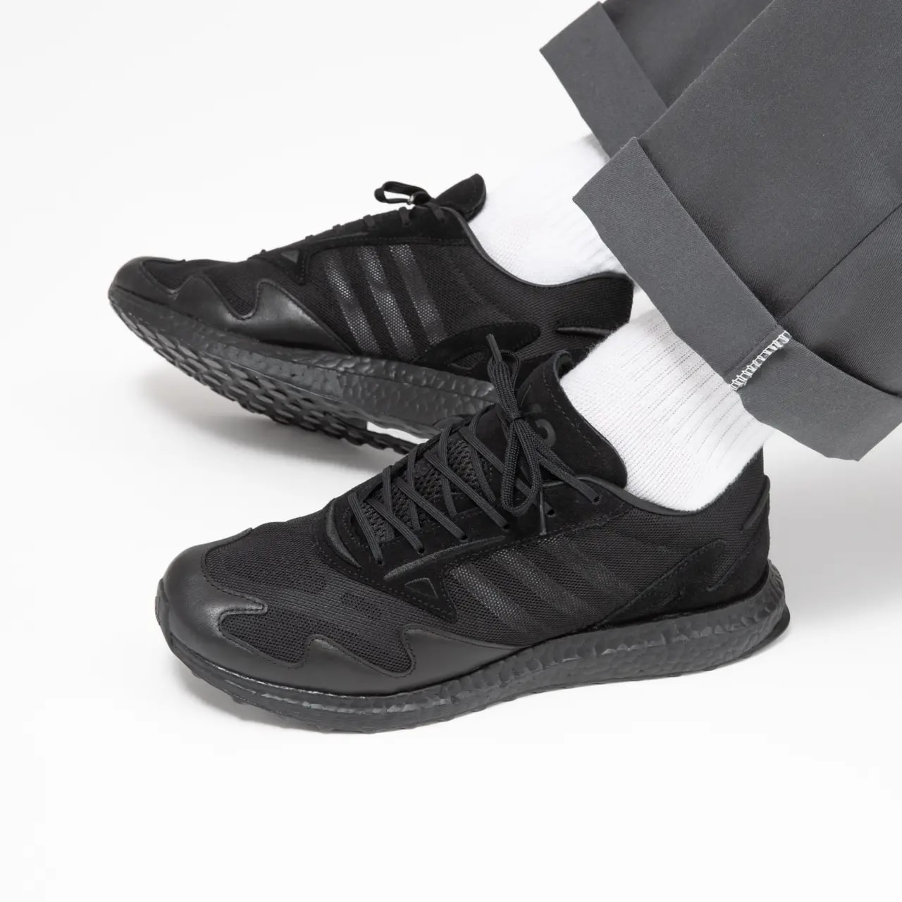 Giày Adidas Y-3 Rhisu Run 'Black' FU8504 — ảnh 4