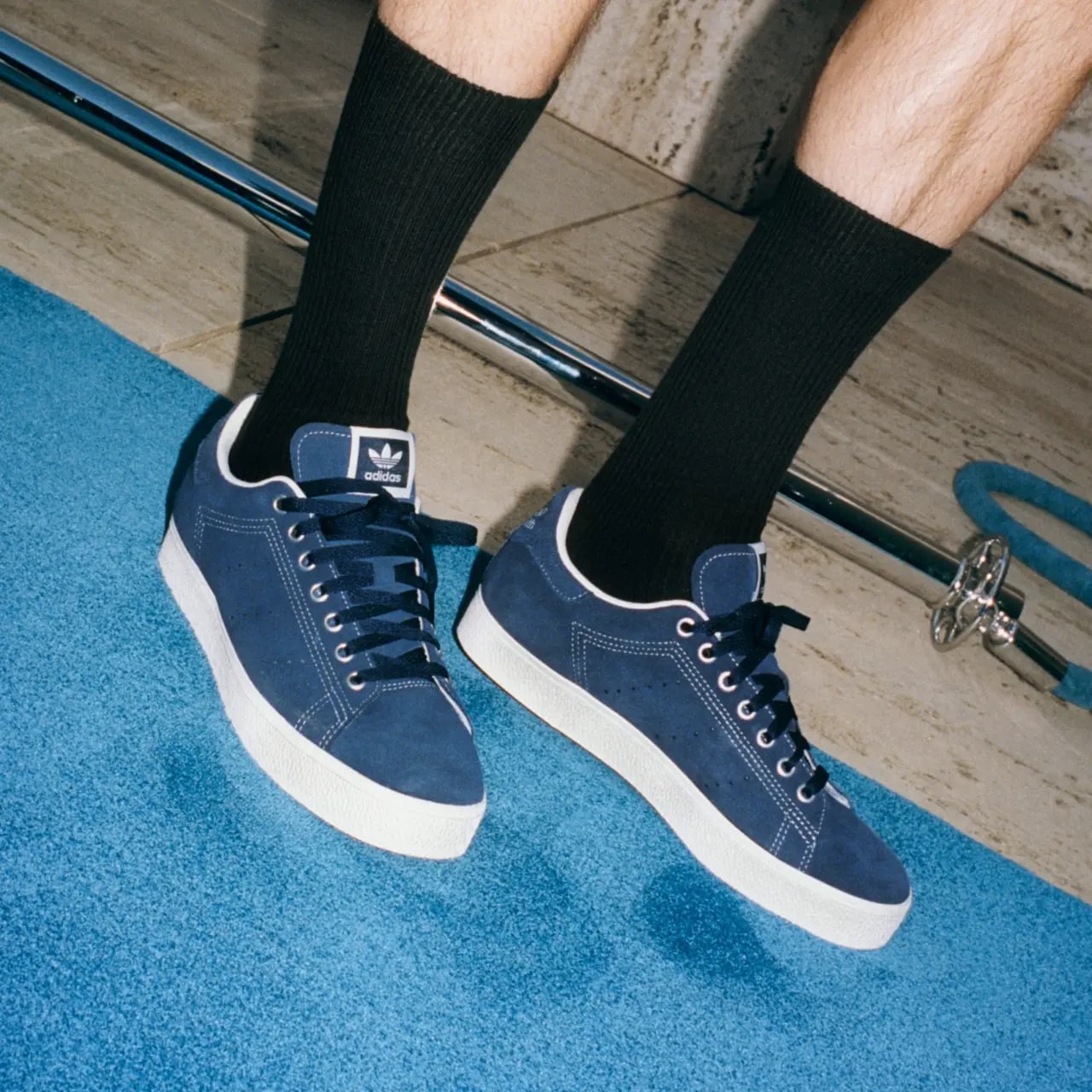 Giày Adidas Stan Smith CS 'Dark Blue' ID2046 — ảnh 2