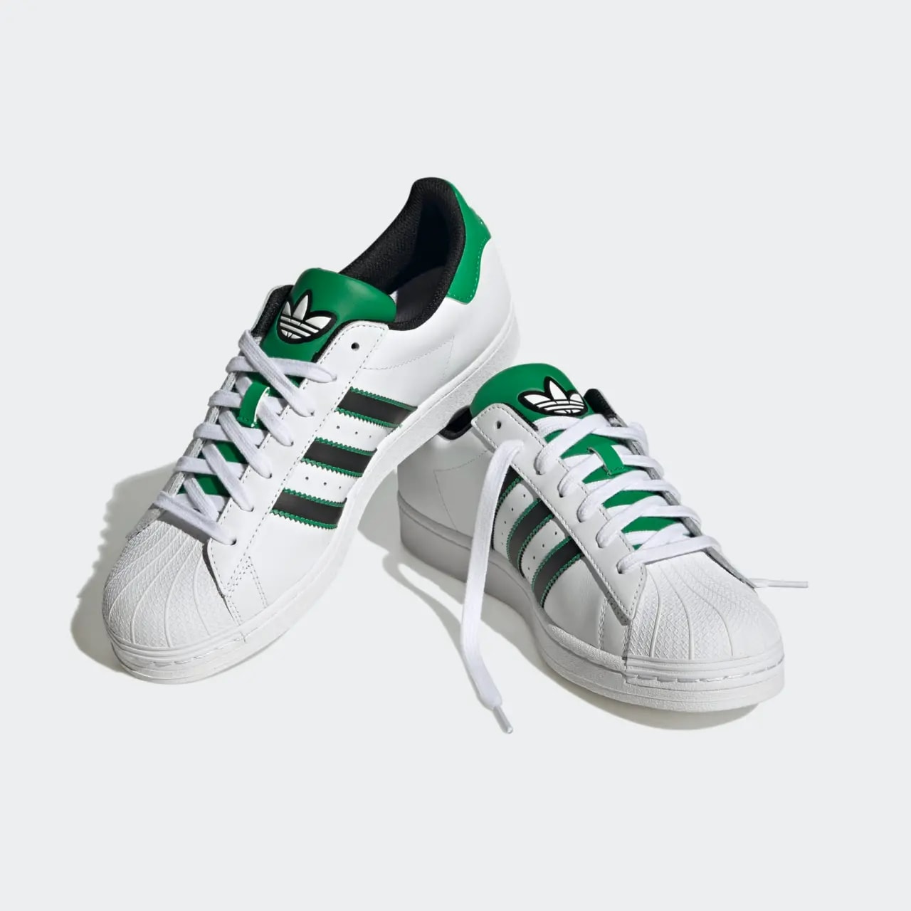 Giày Adidas Originals Superstar 'Green White' ID4670 — ảnh 3