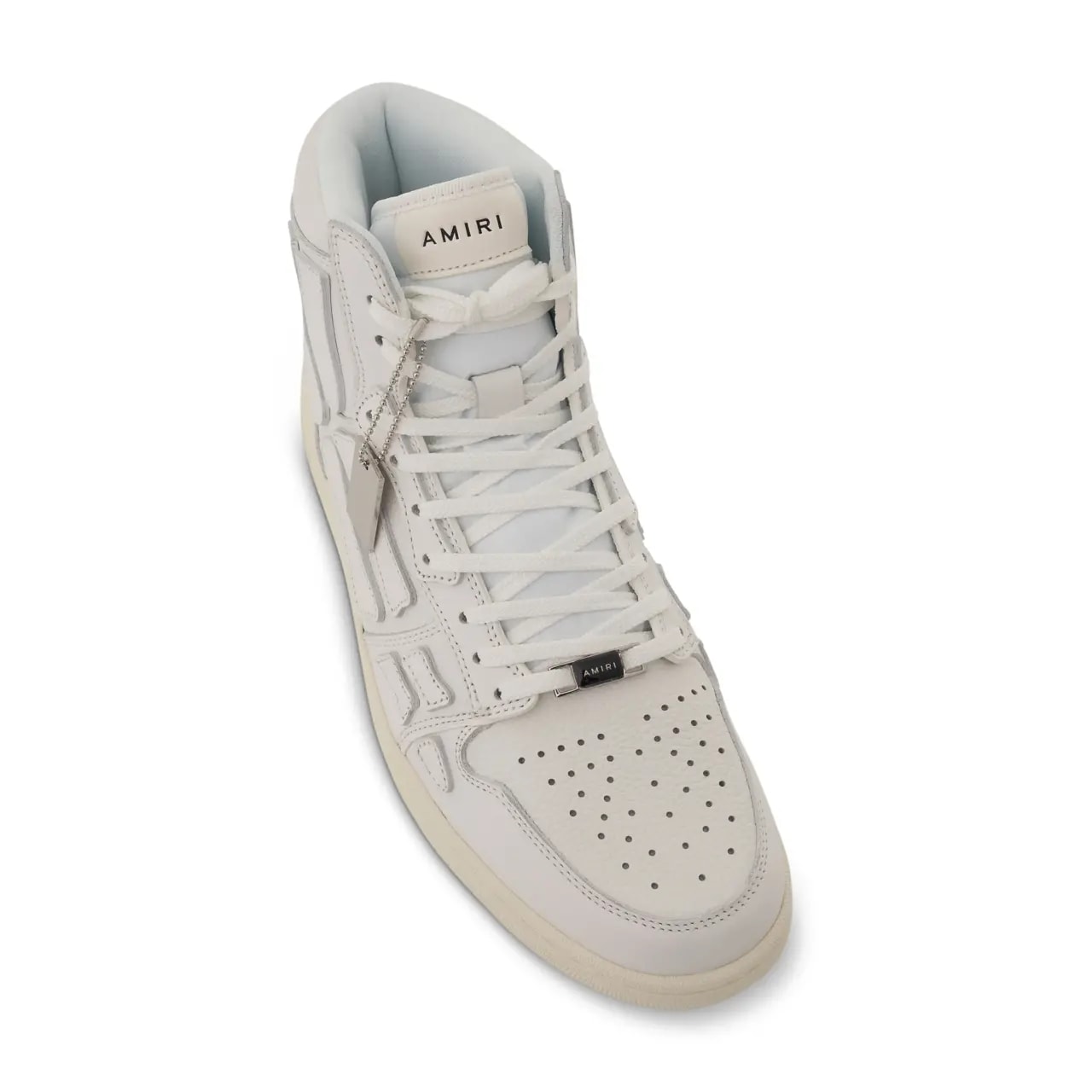 Giày Amiri Skel Hi Top 'White' MFS002-100 — ảnh 4