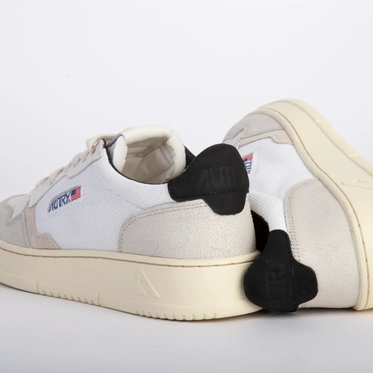 Giày Autry Medalist Low Leather 'White Black' AULM-CN02 — ảnh 4