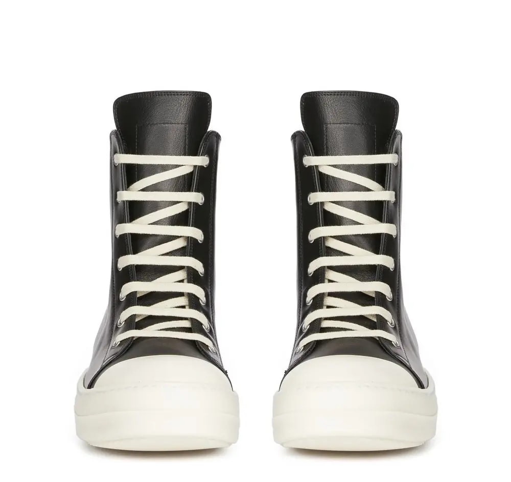Giày Rick Owens Full Grain Calf 'Black Milk White' RP01C5890LPO-911 — ảnh 2