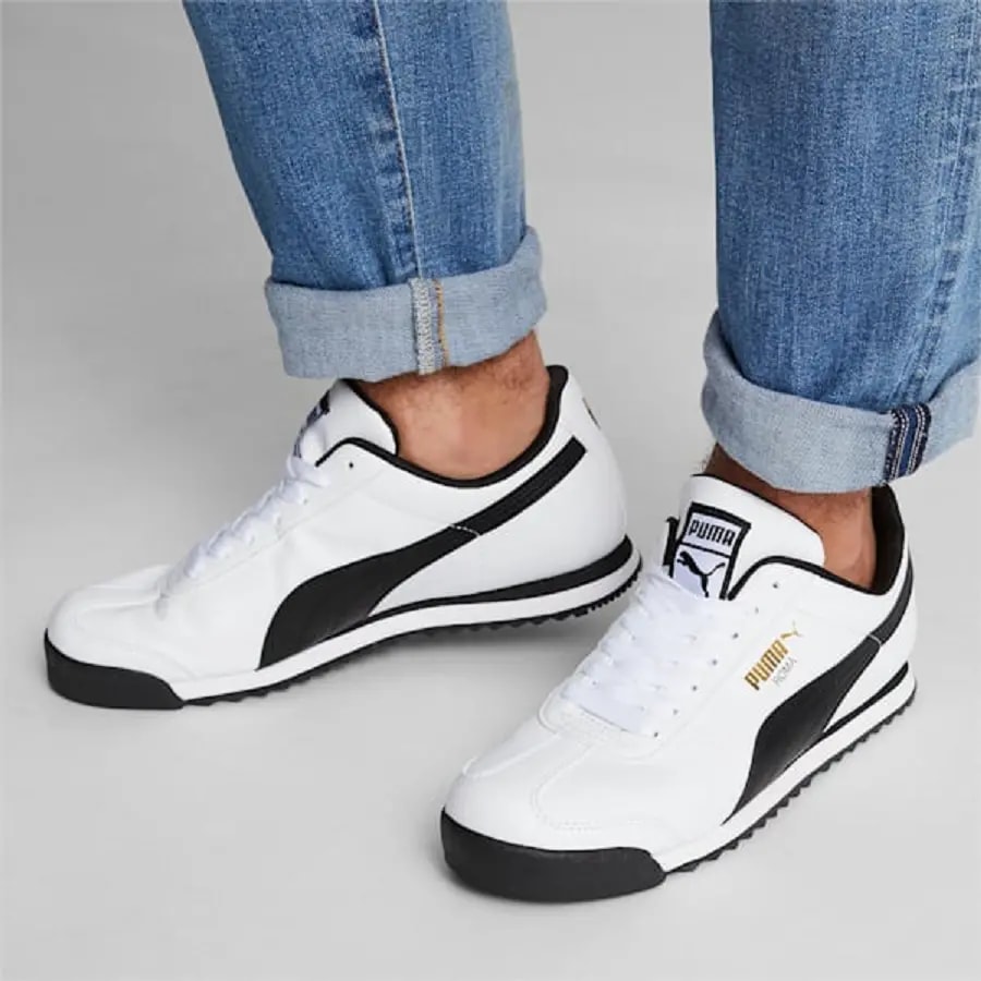 Giày Puma Roma Basic 'White' 353572-04 — ảnh 2