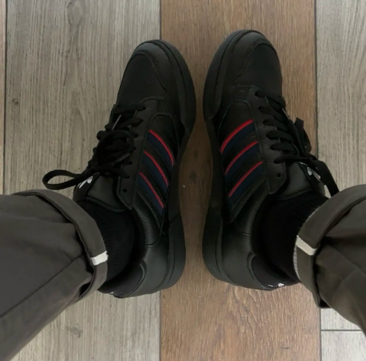 Giày Adidas Continental 80 Stripes 'Core Black' FX5091 — ảnh 3
