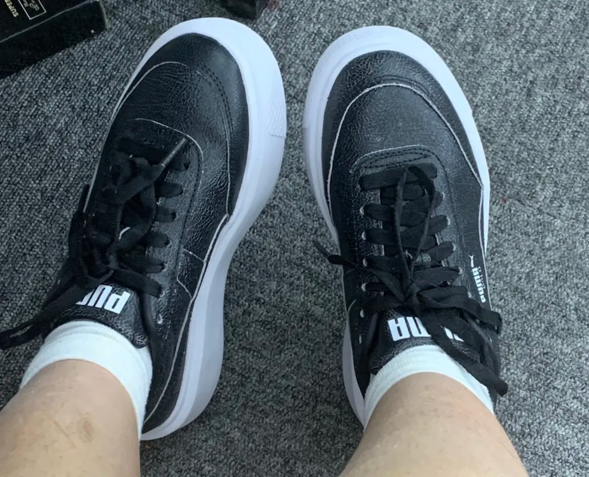 Giày Puma Wmns Puma Oslo Casual Board 'Black' 382243-01 — ảnh 4