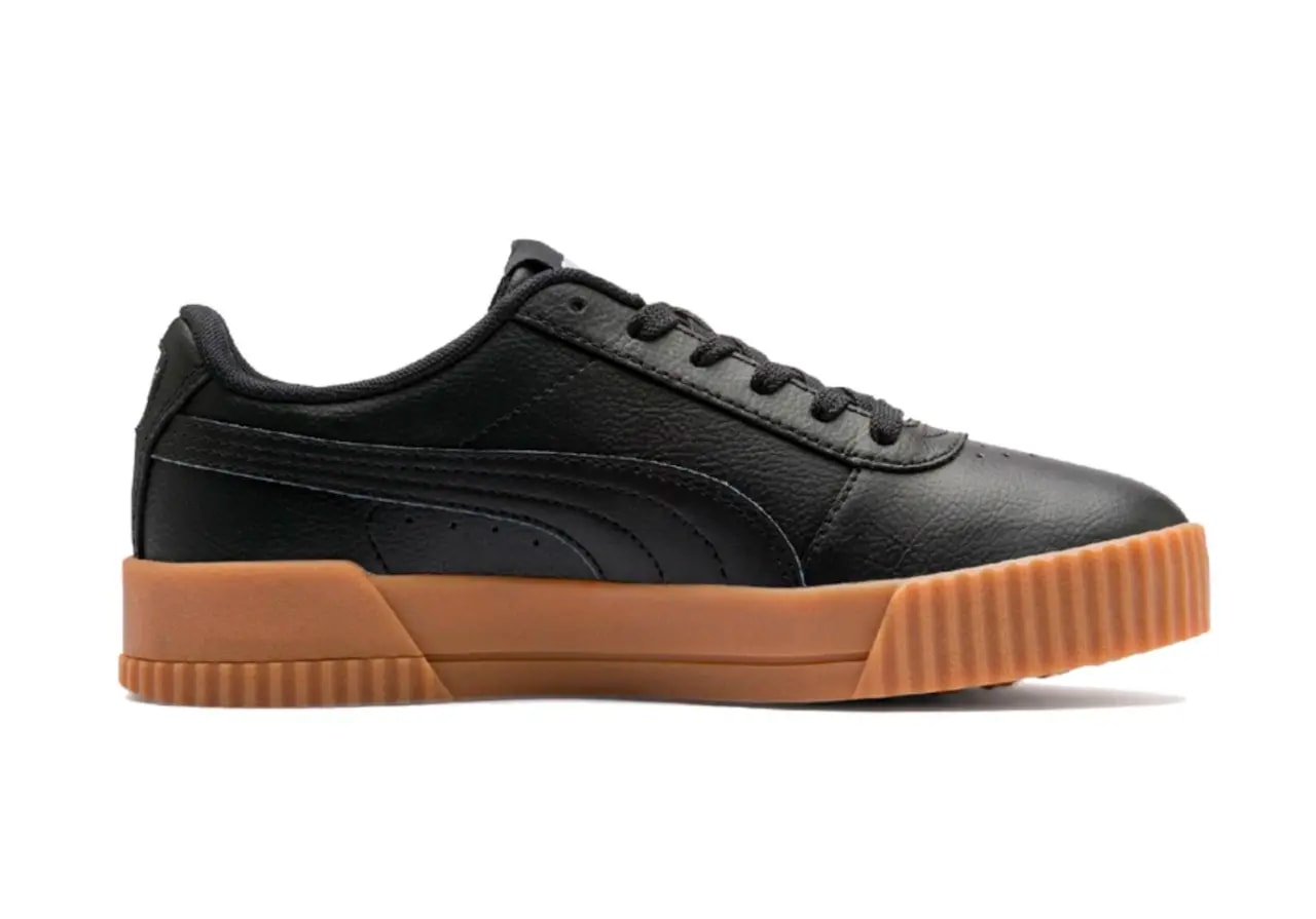 Giày Puma Wmns Carina Leather 'Black' 370325-06 — ảnh 5