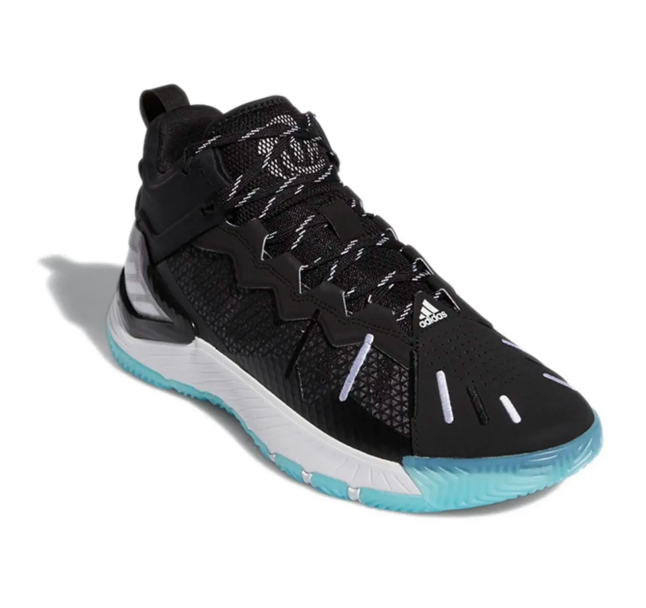 Giày Adidas D Rose Son of Chi 'Black Pulse Aqua' GX2928 — ảnh 5