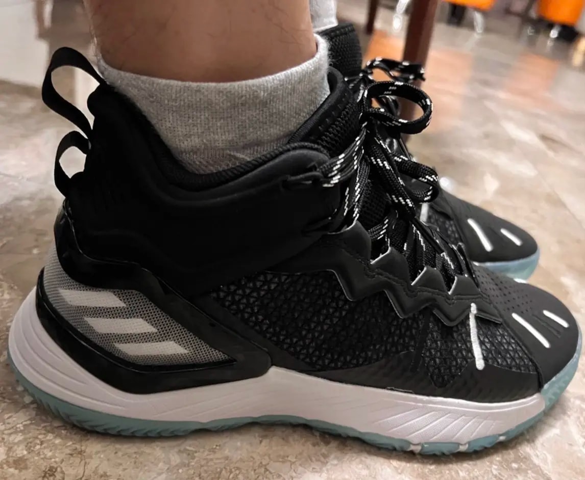 Giày Adidas D Rose Son of Chi 'Black Pulse Aqua' GX2928 — ảnh 4