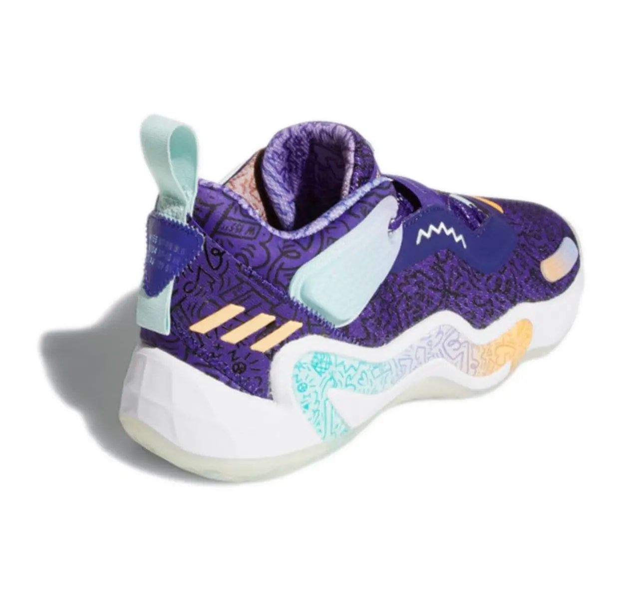 Giày Adidas D.O.N. Issue 3 Big Kids 'Jazz' GZ5488 — ảnh 5