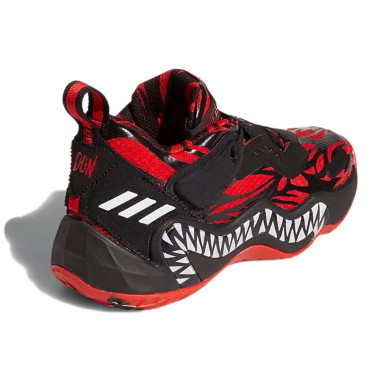 Giày Adidas D.O.N. Issue 3 J x Marvel 'Black Vivid Red' GZ5494 — ảnh 5