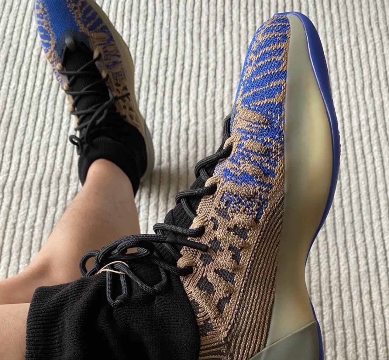 Giày Adidas Yeezy Basketball Knit 'Slate Azure' HP5613 — ảnh 3