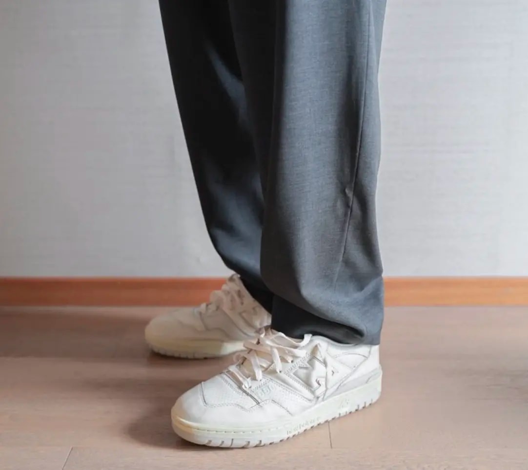 Giày New Balance Auralee x 550 'Ecru' BB550AR — ảnh 2