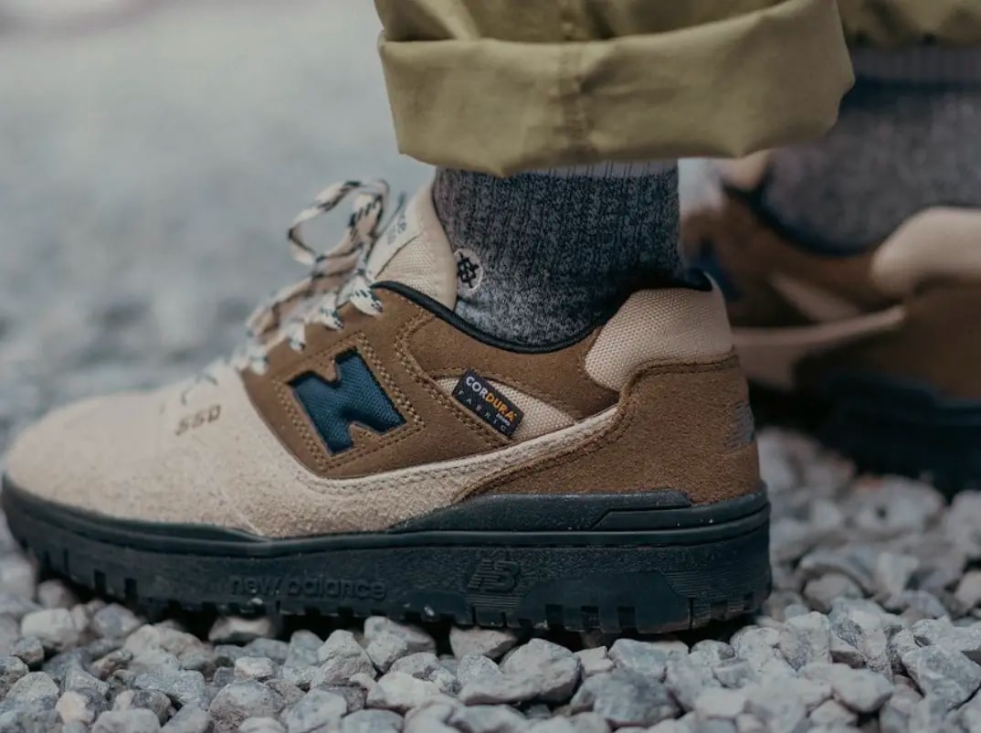Giày New Balance Size? x 550 'Sand Brown' BB550SI1 — ảnh 4
