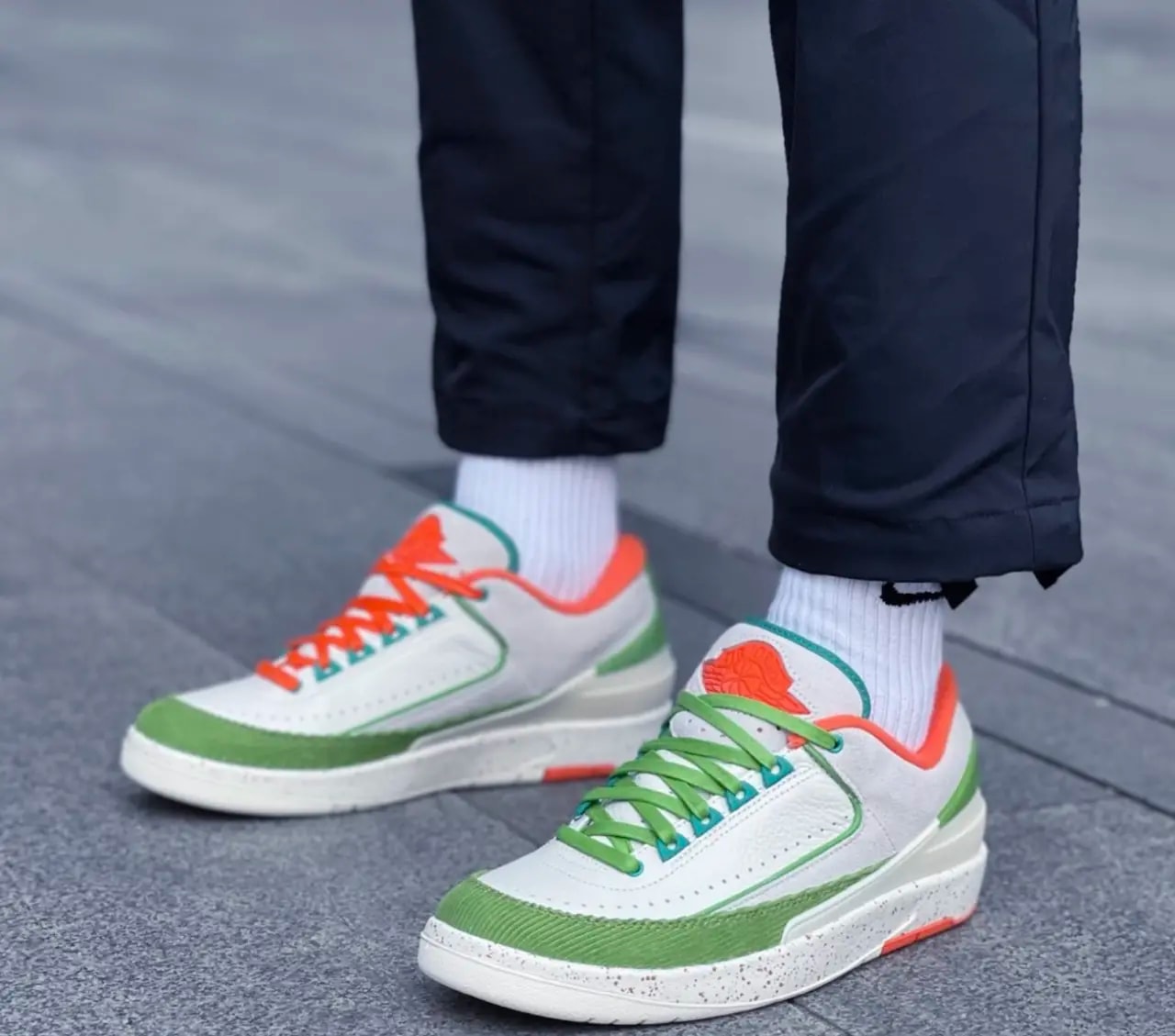 Giày Nike Air Jordan 2 x Titan Retro 'White Green' DV6206-183 — ảnh 2
