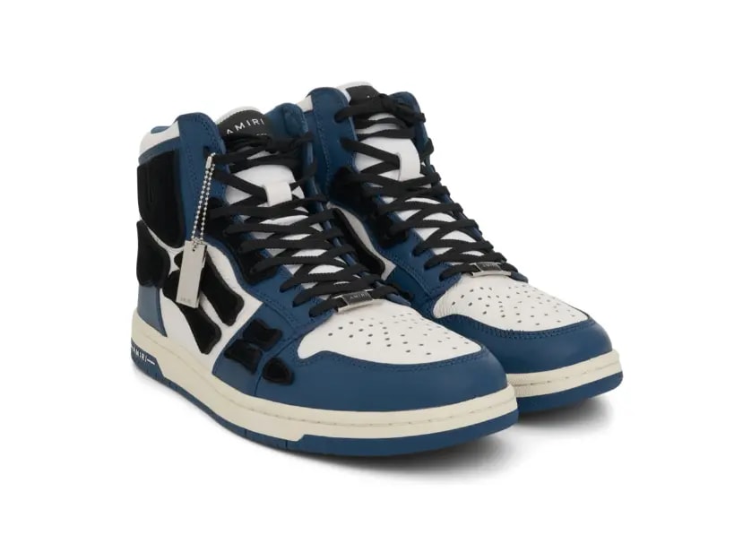 Giày Amiri Skel Top Hi 'Navy White' MFS002-410 — ảnh 2