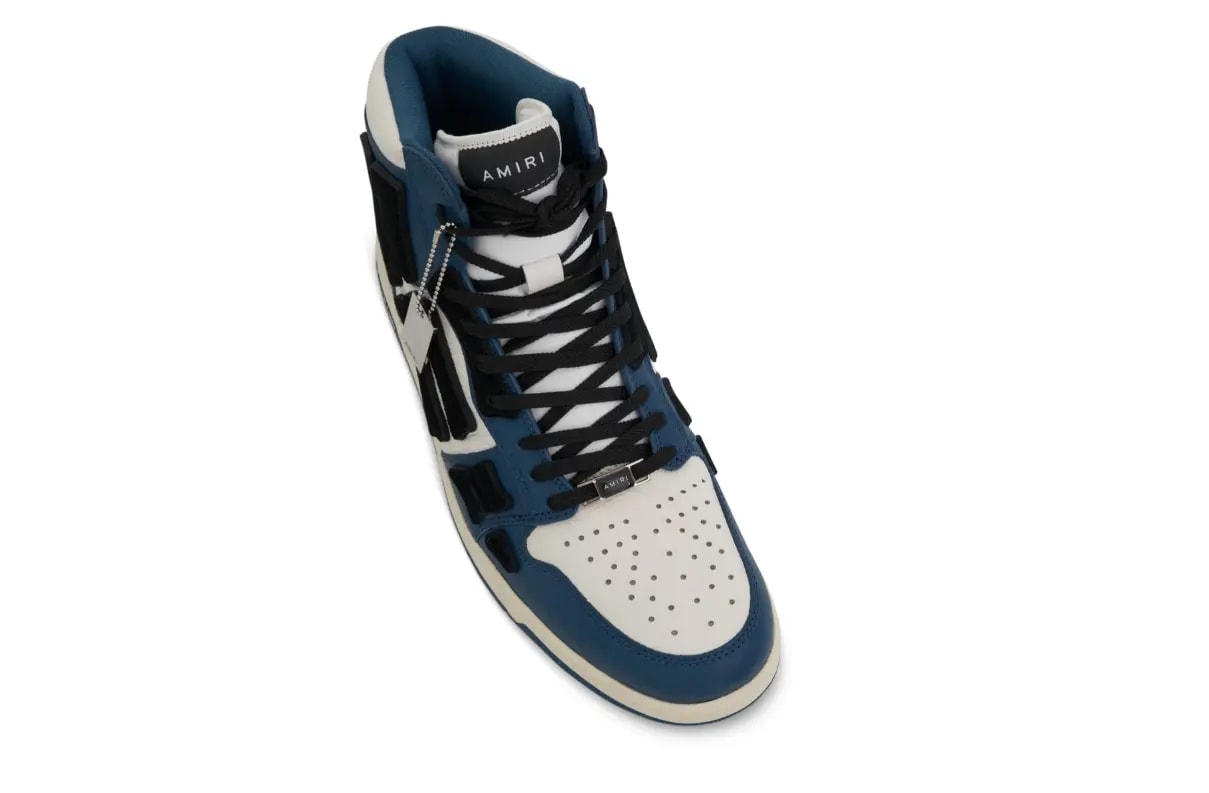 Giày Amiri Skel Top Hi 'Navy White' MFS002-410 — ảnh 3